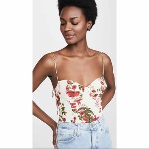 NWT Reformation Liza Top in Georgette